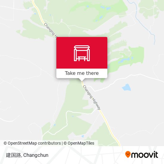 建国路 map