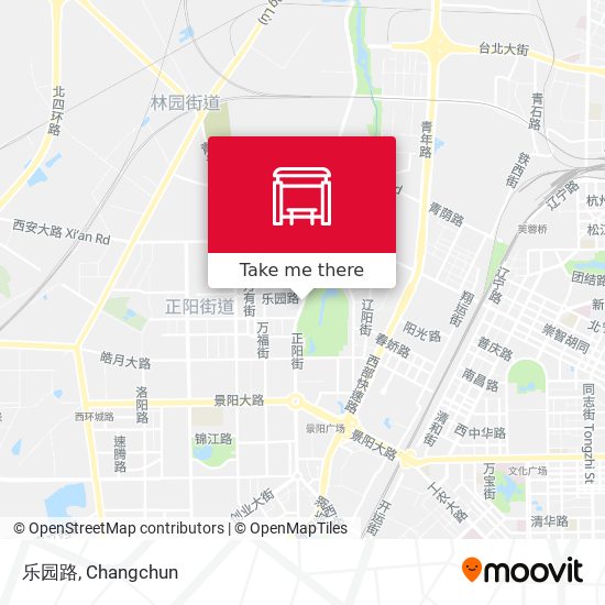 乐园路 map