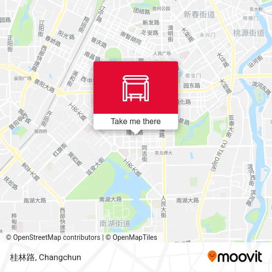桂林路 map
