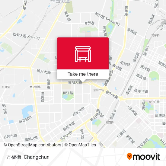 万福街 map