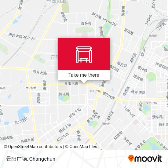 景阳广场 map