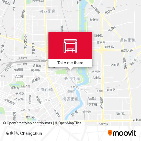 东惠路 map