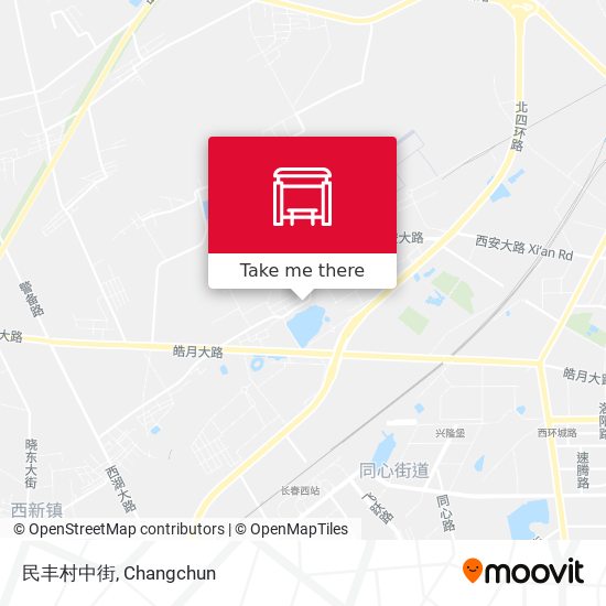 民丰村中街 map