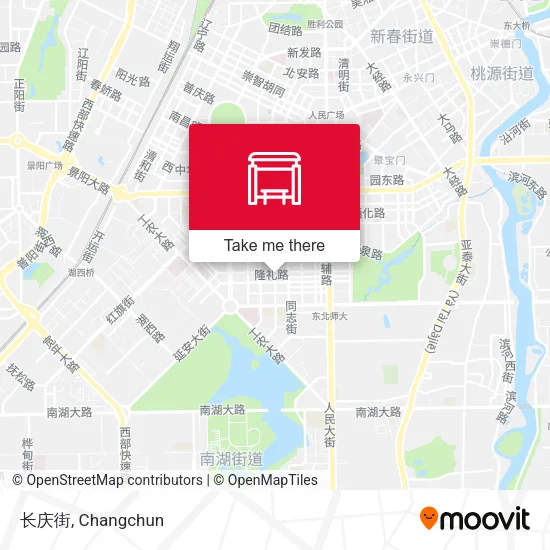 长庆街 map