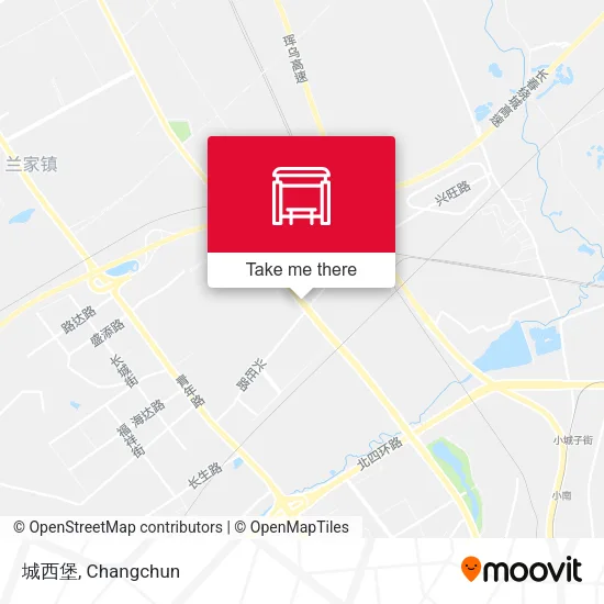 城西堡 map