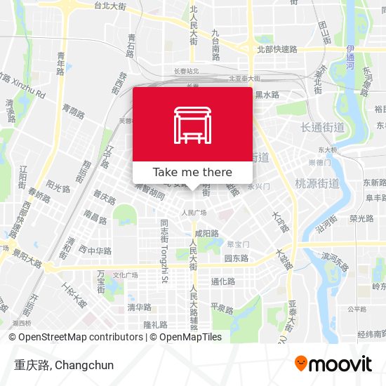 重庆路 map