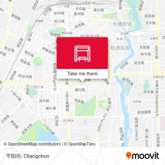 平阳街 map