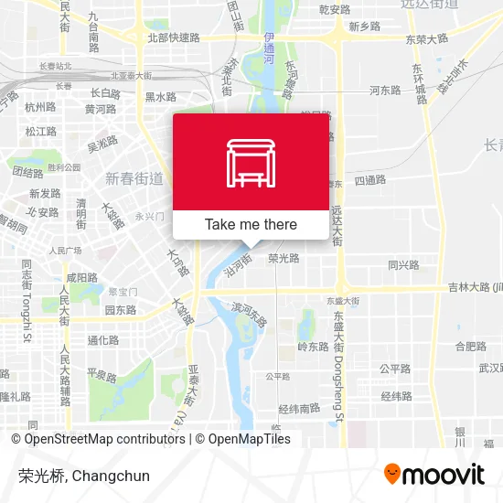荣光桥 map
