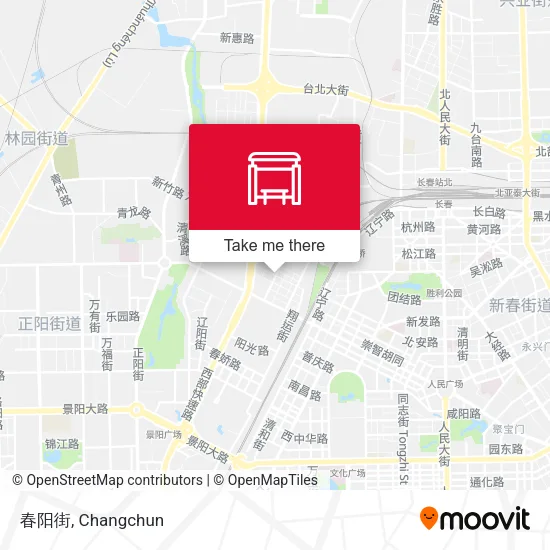 春阳街 map