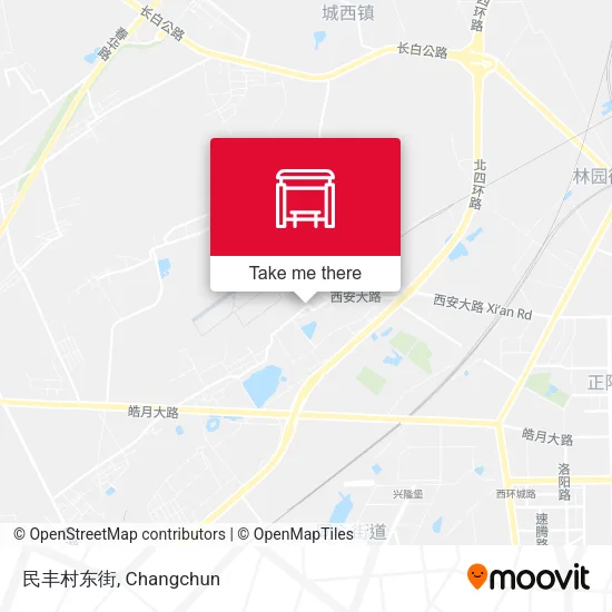 民丰村东街 map