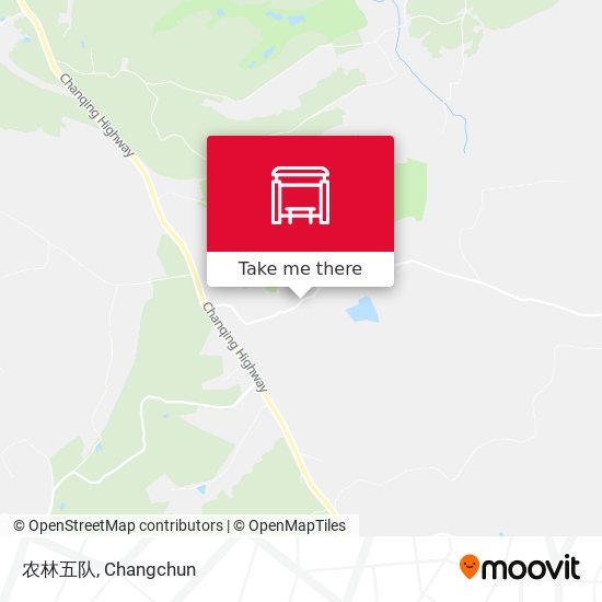 农林五队 map