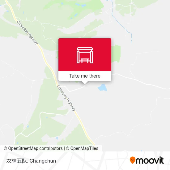 农林五队 map
