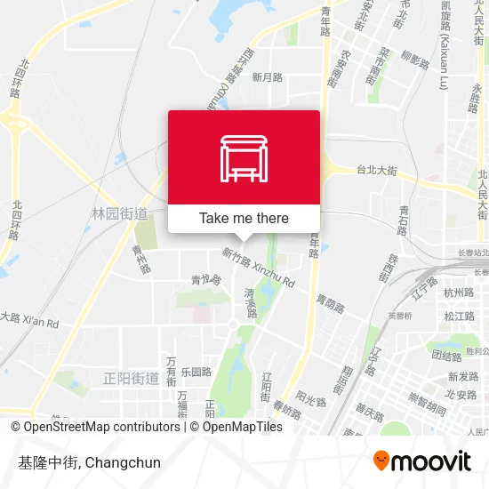 基隆中街 map