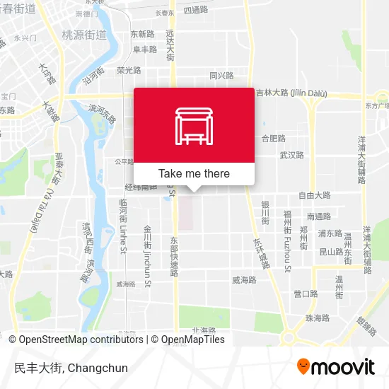民丰大街 map