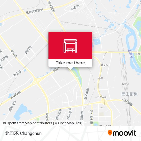 北四环 map