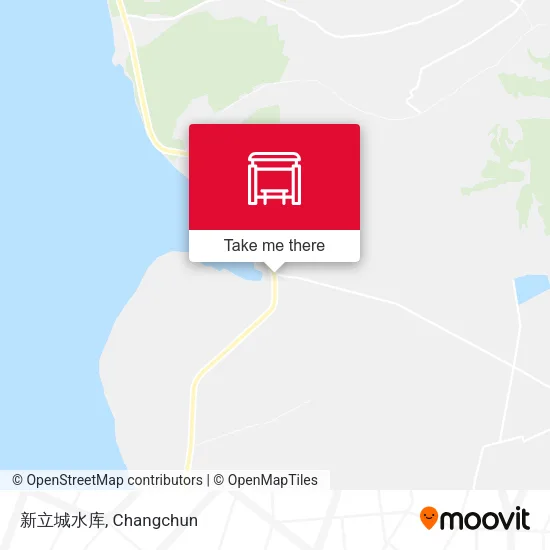 新立城水库 map