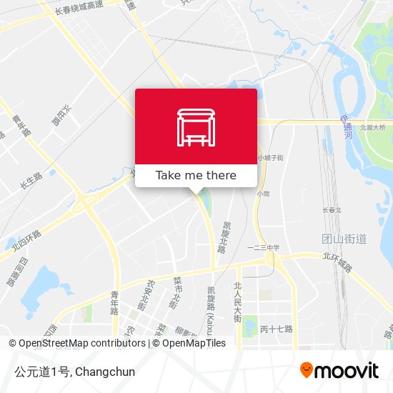 公元道1号 map