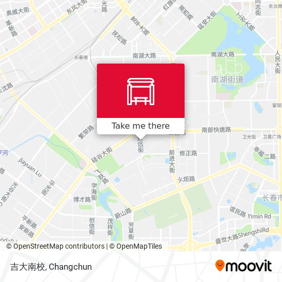 吉大南校 map