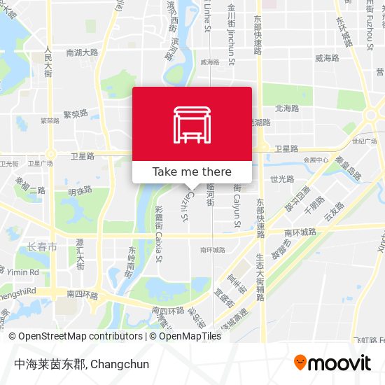 中海莱茵东郡 map
