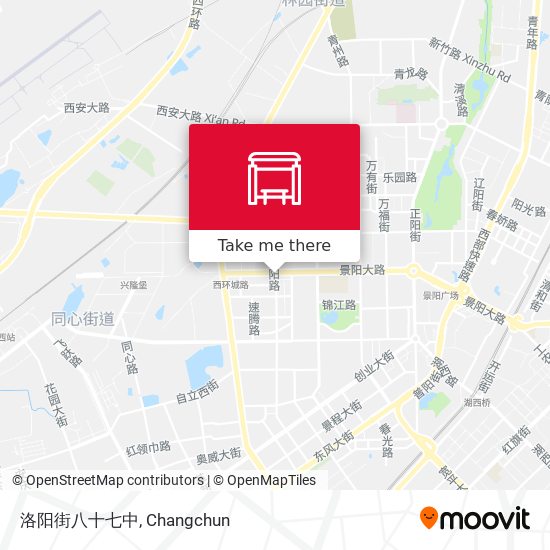 洛阳街八十七中 map