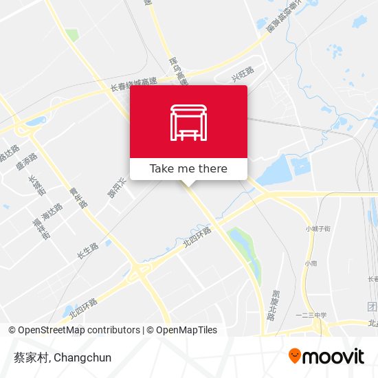 蔡家村 map