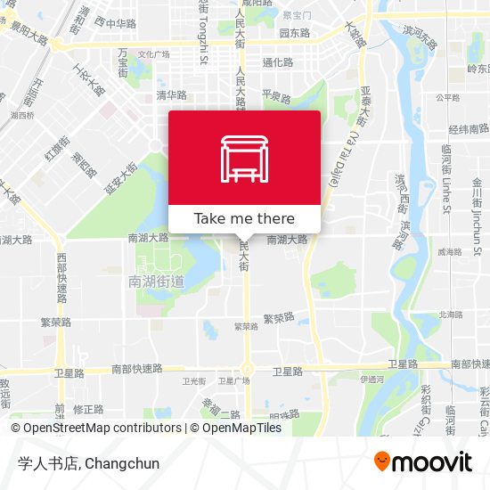 学人书店 map
