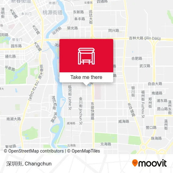 深圳街 map