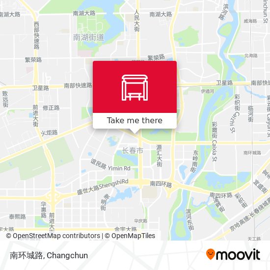 南环城路 map