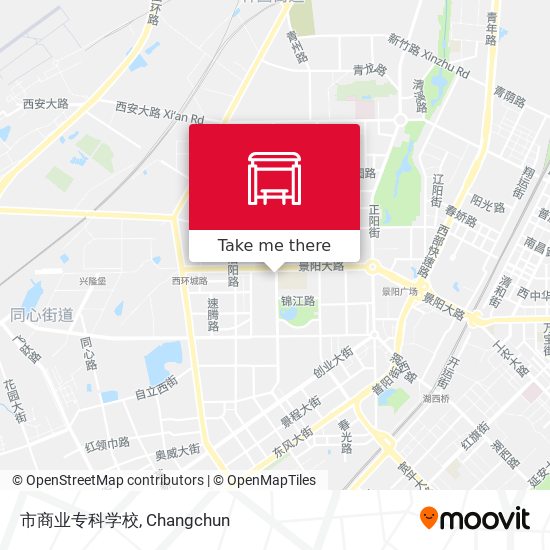 市商业专科学校 map