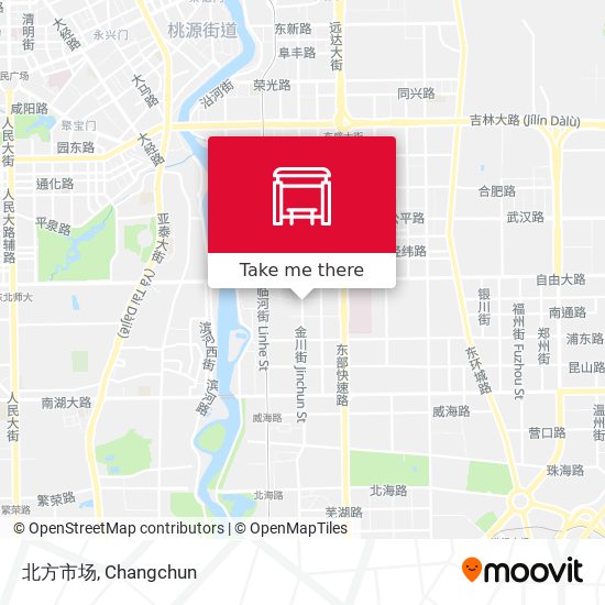 北方市场 map