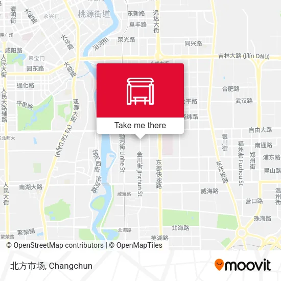 北方市场 map