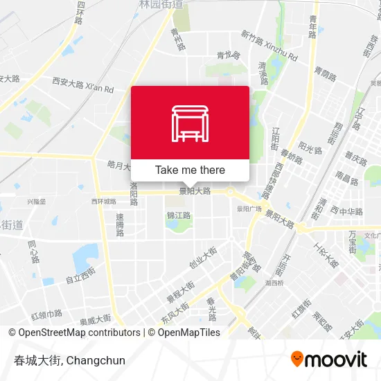 春城大街 map