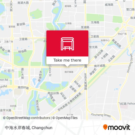 中海水岸春城 map