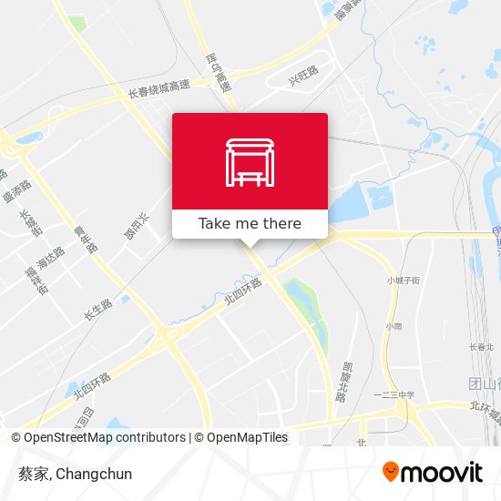蔡家 map
