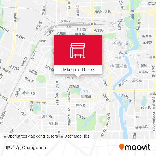般若寺 map