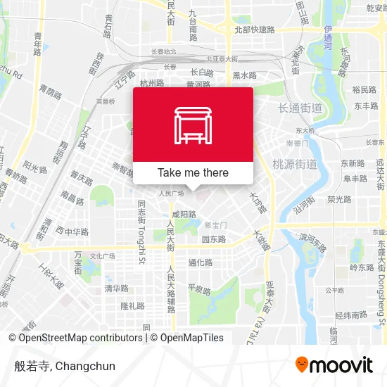 般若寺 map