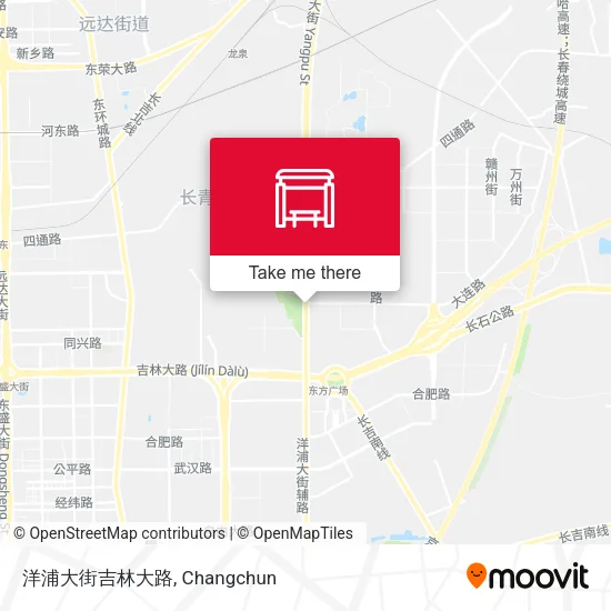 洋浦大街吉林大路 map