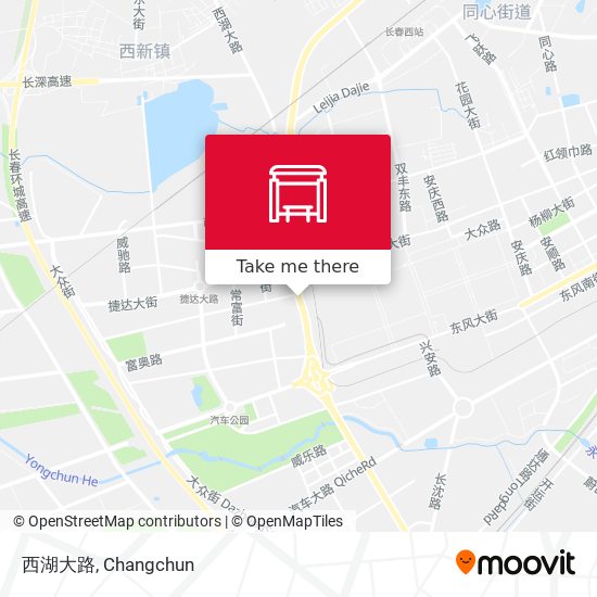 西湖大路 map