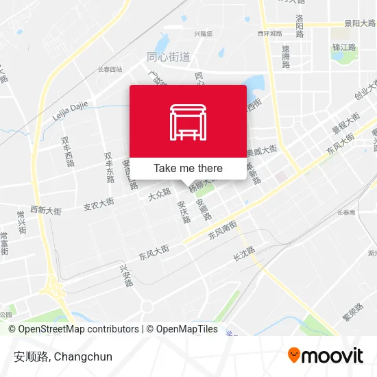 安顺路 map
