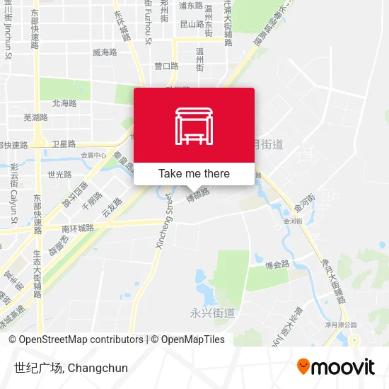 世纪广场 map