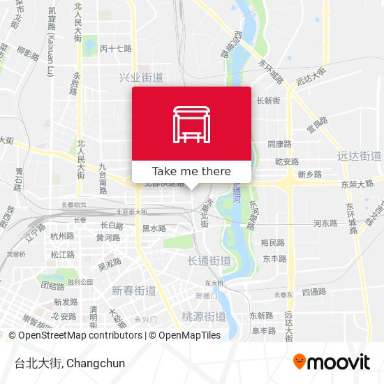 台北大街 map