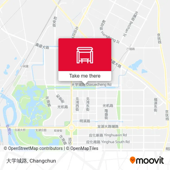 大学城路 map