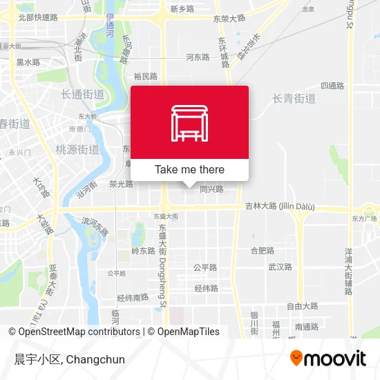 晨宇小区 map