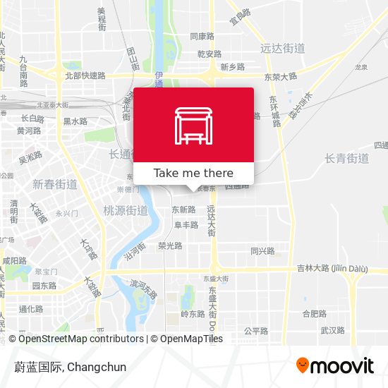 蔚蓝国际 map