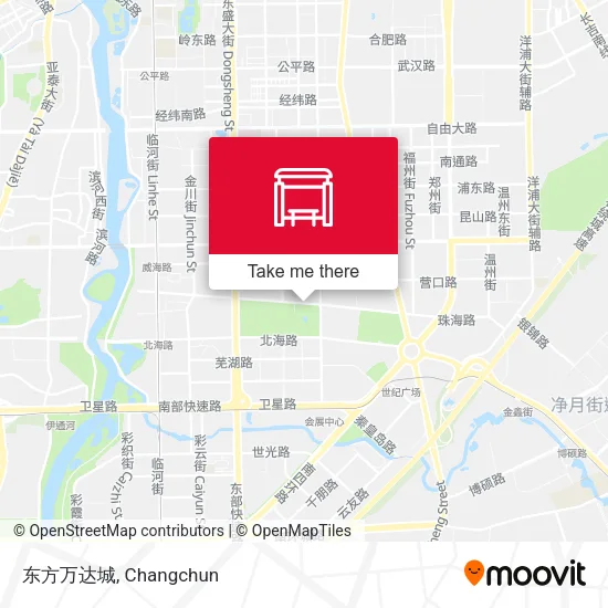 东方万达城 map