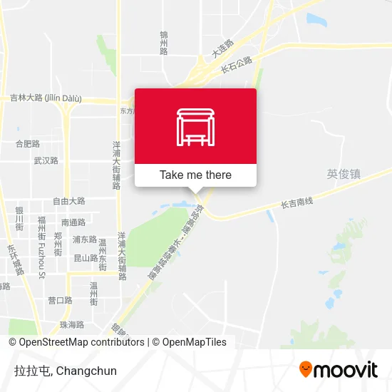 拉拉屯 map