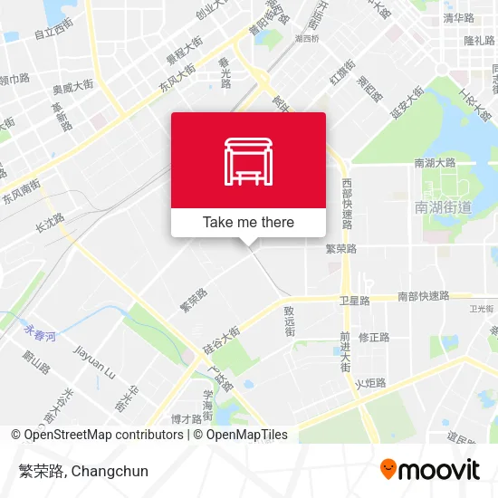 繁荣路 map