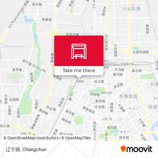 辽宁路 map