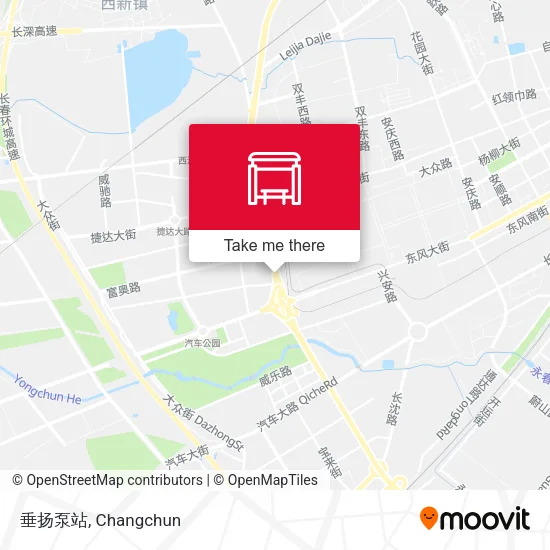 垂扬泵站 map