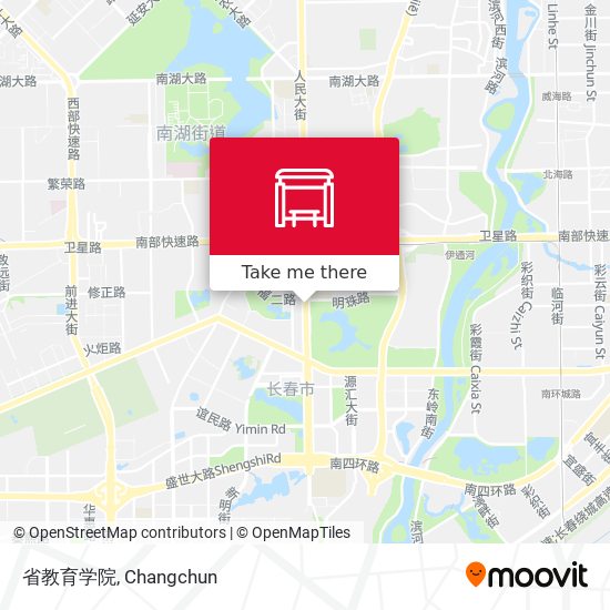 省教育学院 map